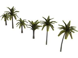 Palm Collection 3D Model preview