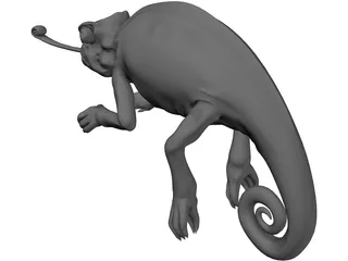 Chameleon 3D Model preview