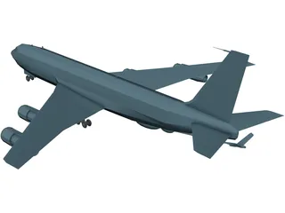 KC-135R Stratotanker 3D Model preview