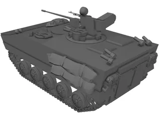 AMX-10P French IVF 3D Model preview