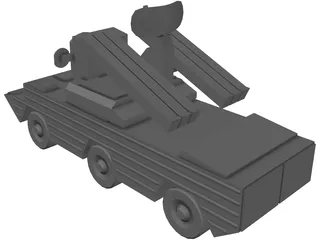 SA-8 SAM 3D Model preview