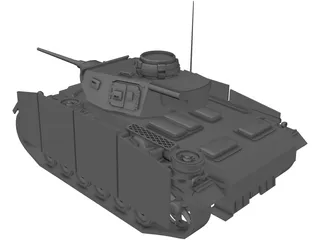 Panzer-3 Ausf.M 3D Model preview