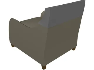 Armchair 3D Model preview