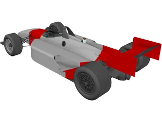 Indy Car 3D Model preview