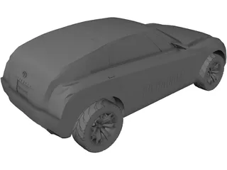 Infinity Triant Concept 3D Model preview