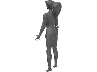 Woman 3D Model preview