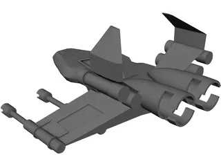 Descent Pyro GX 3D Model preview