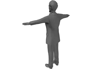 Man 3D Model preview