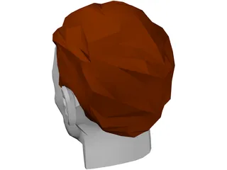 Face Muscles And Head 3D Model preview