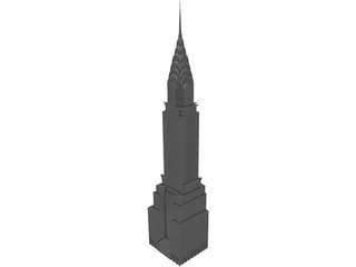 Chrysler Building 3D Model preview