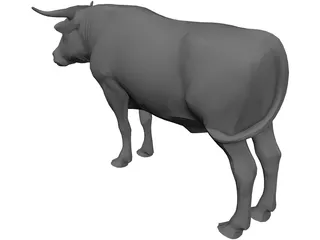 Ox 3D Model preview
