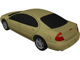Chrysler 300M (1998) 3D Model preview
