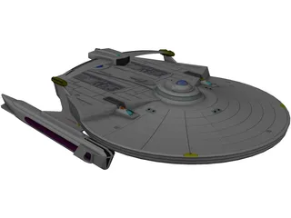Star Trek Reliant 3D Model preview
