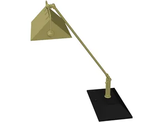Desklamp 3D Model preview