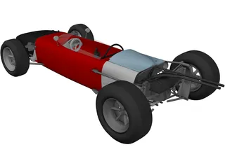 Honda ra272 3D Model preview