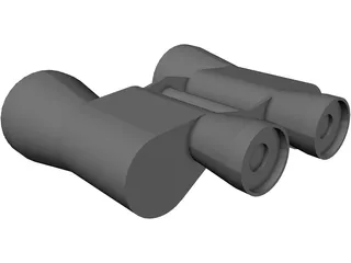 Binoculars 3D Model preview
