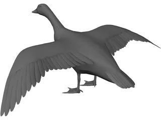 Goose 3D Model preview