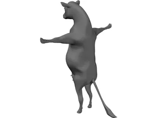 Cow 3D Model preview
