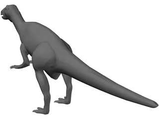 Iguanadon 3D Model preview
