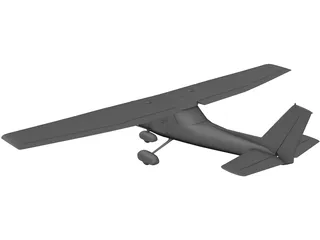 Cessna 150 3D Model preview