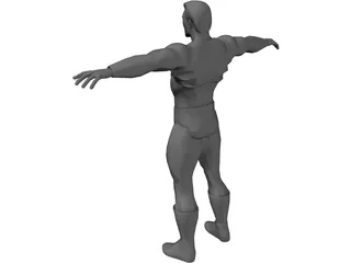 Hero 3D Model preview