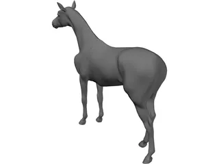 Horse 3D Model preview