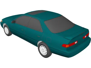 Toyota Camry (1997) 3D Model preview