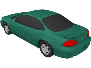 Pontiac Grand Prix (1997) 3D Model preview