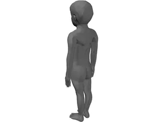 Boy 3D Model preview