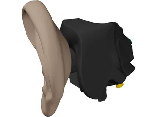 Ear 3D Model preview