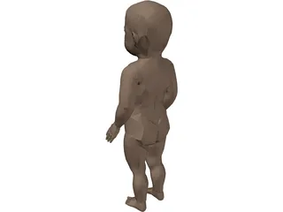 Infant 3D Model preview