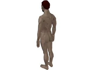 Man 3D Model preview