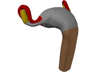 Uterus 3D Model preview