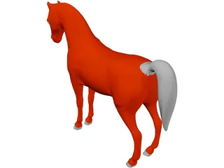 Horse 3D Model preview