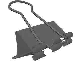 Paper Clip 3D Model preview