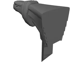Chrysler Building Eagle 3D Model preview