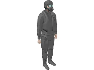 Pilot 3D Model preview