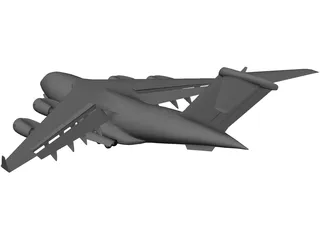 Boeing C-17 Globemaster III 3D Model preview