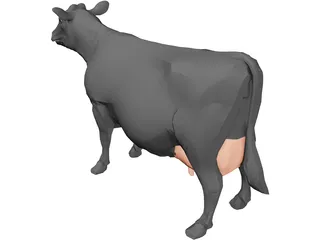 Cow 3D Model preview