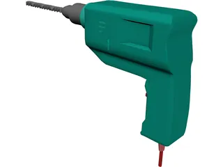 Drill 3D Model preview