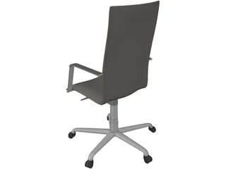 Office Chair 3D Model preview