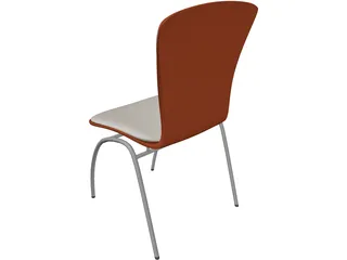 Chair Bended-Wood 3D Model preview