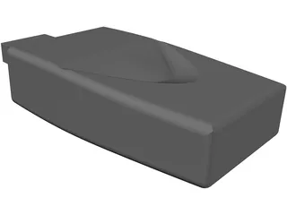 USB Thumbdrive 3D Model preview