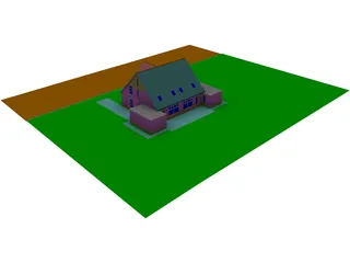 House 3D Model preview