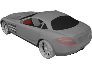 Mercedes-Benz SLR McLaren 3D Model preview