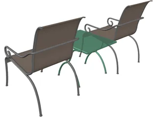 Chairs 3D Model preview
