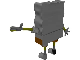 Sponge Bob 3D Model preview