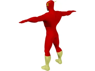 Flash [Justice League] 3D Model preview