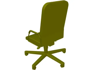 Allsteel Chair 4 3D Model preview