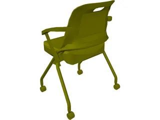 Allsteel Chair 5 3D Model preview